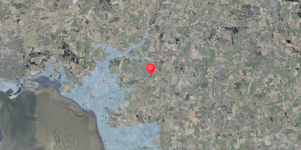 Stomflod og havvand på Engparken 2, . , 6740 Bramming