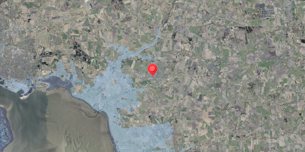 Stomflod og havvand på Falkevej 2D, . , 6740 Bramming