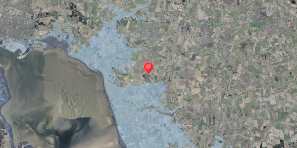 Stomflod og havvand på Fruerlundvej 9, . , 6740 Bramming