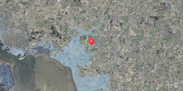 Stomflod og havvand på Industrivej 38, . , 6740 Bramming