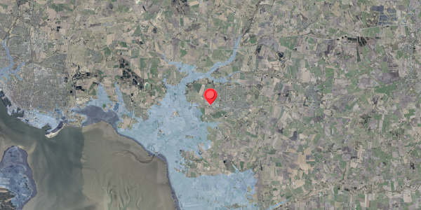 Stomflod og havvand på Industrivej 47, . , 6740 Bramming