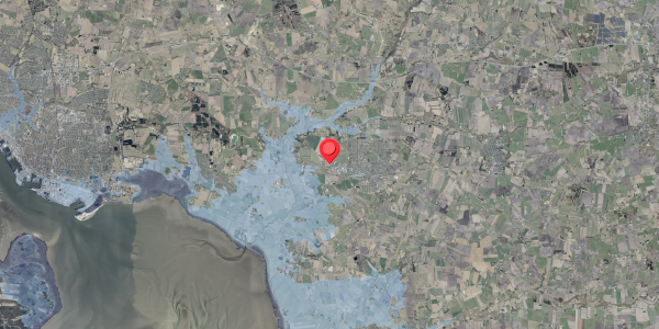 Stomflod og havvand på Industrivej 58, . , 6740 Bramming