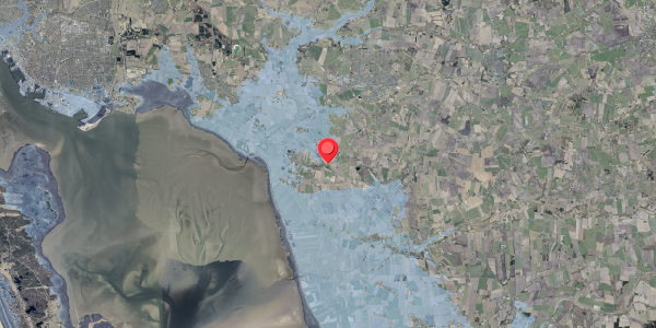 Stomflod og havvand på Lambertsdamvej 1, . , 6740 Bramming