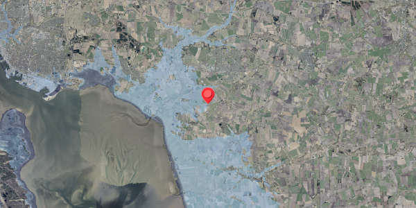 Stomflod og havvand på Lambertsdamvej 6, 6740 Bramming