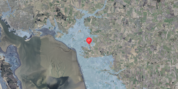 Stomflod og havvand på Lambertsdamvej 7, . , 6740 Bramming