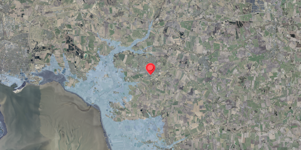 Stomflod og havvand på Ribevej 25, . , 6740 Bramming
