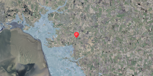 Stomflod og havvand på Ribevej 66, 6740 Bramming