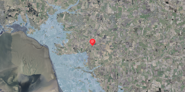 Stomflod og havvand på Ribevej 78, . , 6740 Bramming