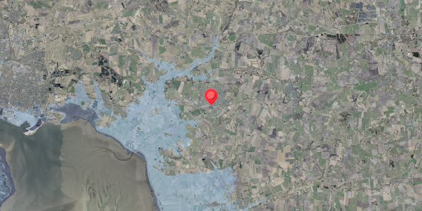 Stomflod og havvand på Storegade 21, 6740 Bramming