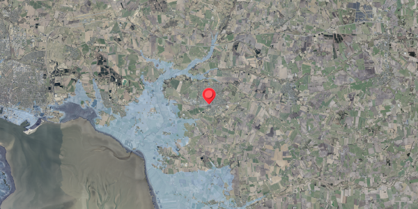 Stomflod og havvand på Storegade 25, . , 6740 Bramming
