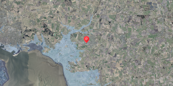 Stomflod og havvand på Storegade 84, . , 6740 Bramming
