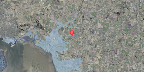 Stomflod og havvand på Storegade 87, . , 6740 Bramming