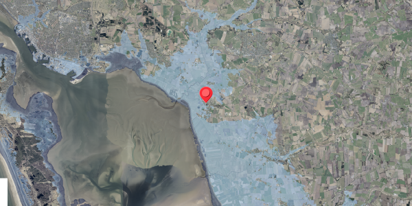 Stomflod og havvand på Sviegade 22, 6740 Bramming