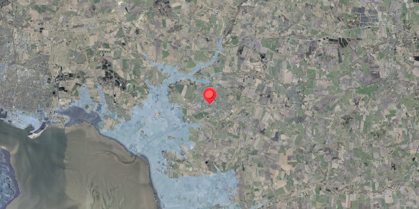 Stomflod og havvand på Thorstedlund 3, 6740 Bramming