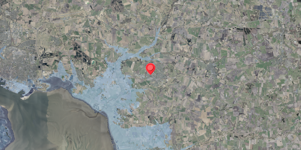 Stomflod og havvand på Thorstedlund 6, 6740 Bramming