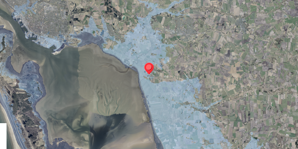 Stomflod og havvand på Vesterbyvej 21, . , 6740 Bramming