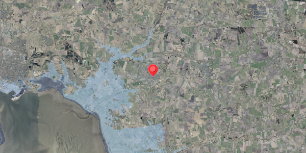 Stomflod og havvand på Westergaards Alle 28, . , 6740 Bramming