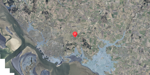 Stomflod og havvand på Julivej 21, . , 6705 Esbjerg Ø