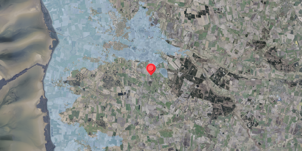 Stomflod og havvand på Bakkevej 21, 6760 Ribe