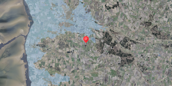 Stomflod og havvand på Bakkevej 24, . , 6760 Ribe