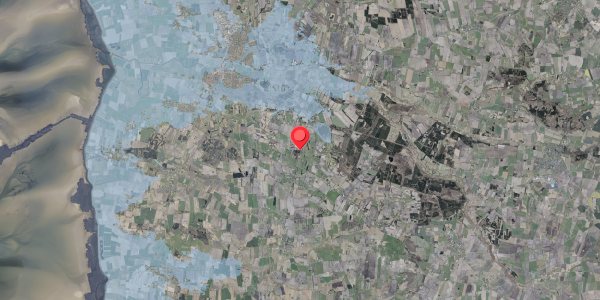 Stomflod og havvand på Bakkevej 42, . , 6760 Ribe