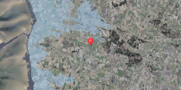 Stomflod og havvand på Bakkevej 50, 6760 Ribe