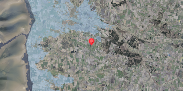 Stomflod og havvand på Bakkevej 54, . , 6760 Ribe