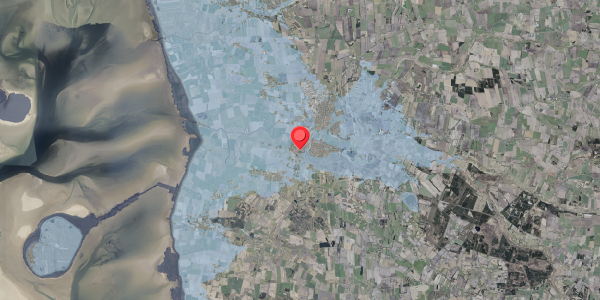 Stomflod og havvand på Bispegade 6, 6760 Ribe