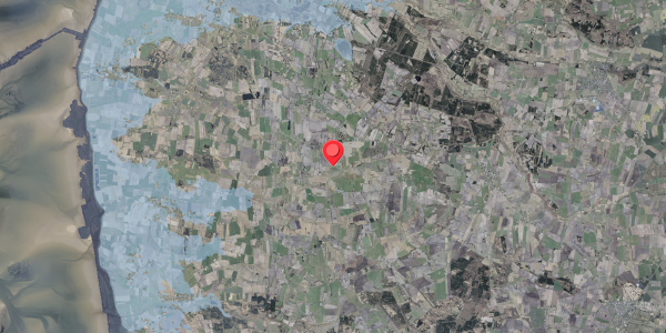 Stomflod og havvand på Buskemarksvej 13, . , 6760 Ribe