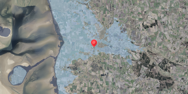 Stomflod og havvand på Damvej 24, . , 6760 Ribe
