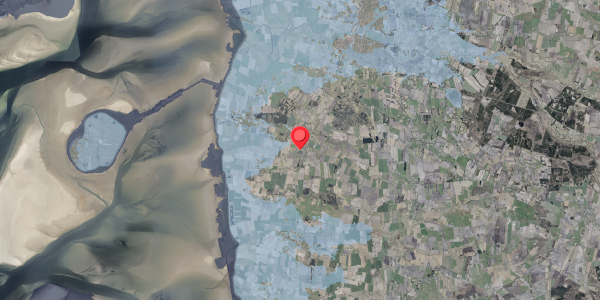 Stomflod og havvand på Enderupvej 13, 6760 Ribe