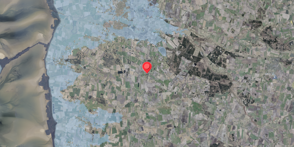 Stomflod og havvand på Gaden 9, . , 6760 Ribe