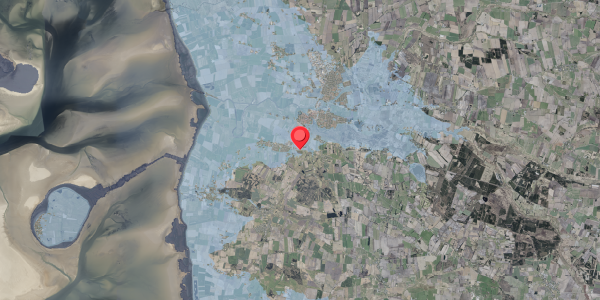 Stomflod og havvand på Gedeager 6, 6760 Ribe