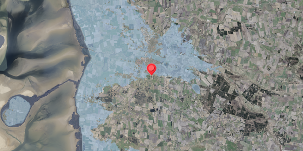 Stomflod og havvand på Haderslevvej 70, 6760 Ribe