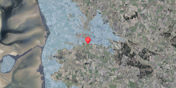 Stomflod og havvand på Haderslevvej 90, 6760 Ribe