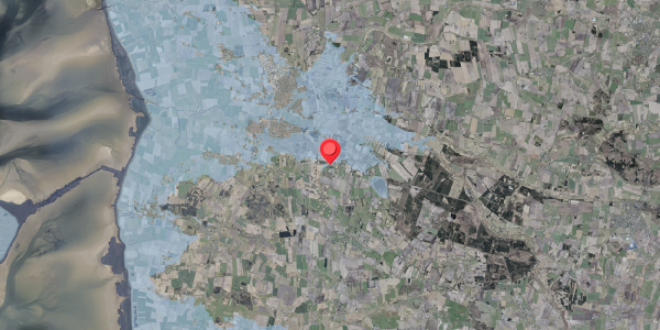 Stomflod og havvand på Haderslevvej 108, 6760 Ribe