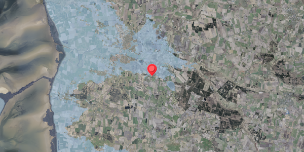 Stomflod og havvand på Haderslevvej 116, 6760 Ribe