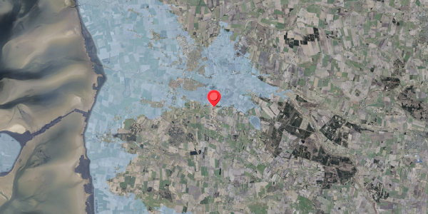 Stomflod og havvand på Haderslevvej 117, 6760 Ribe