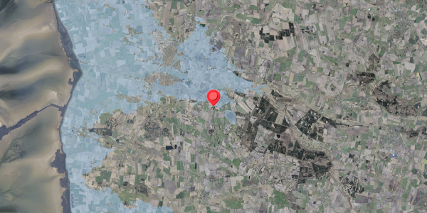 Stomflod og havvand på Haderslevvej 130, 6760 Ribe
