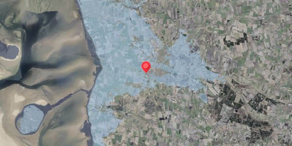 Stomflod og havvand på Holmevej 13, . , 6760 Ribe