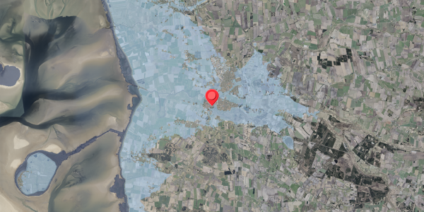 Stomflod og havvand på Klostergade 14, 6760 Ribe