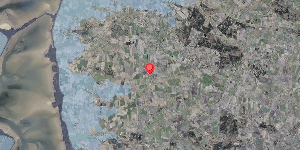 Stomflod og havvand på Ll Roagervej 13, 6760 Ribe