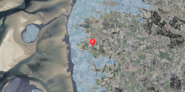Stomflod og havvand på Lundsmarkvej 2, 6760 Ribe