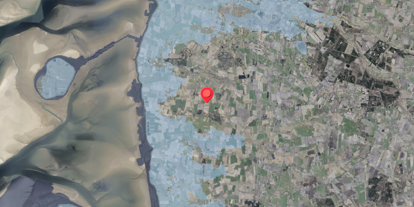 Stomflod og havvand på Lundsmarkvej 14, . , 6760 Ribe