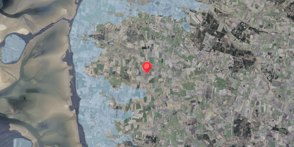 Stomflod og havvand på Lundsmarkvej 50, . , 6760 Ribe