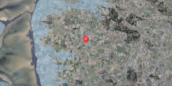Stomflod og havvand på Lundsmarkvej 76, . , 6760 Ribe