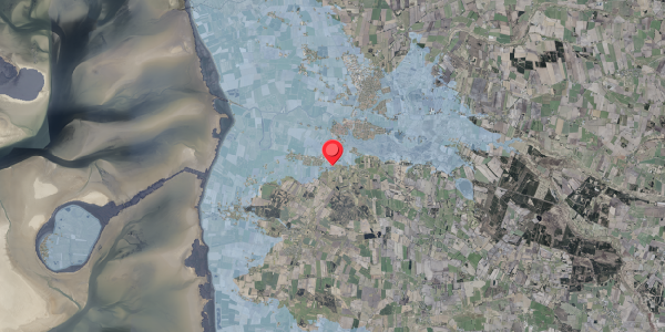 Stomflod og havvand på Melbroder 3, . , 6760 Ribe