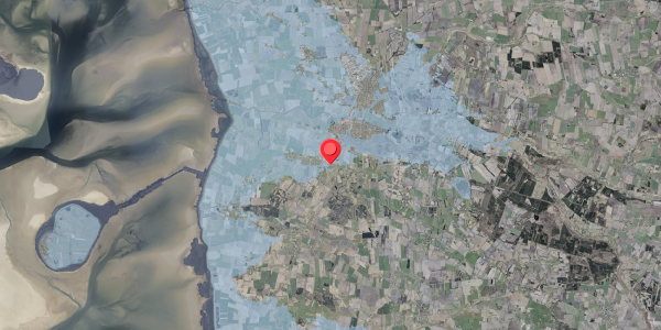 Stomflod og havvand på Melbroder 4, 6760 Ribe