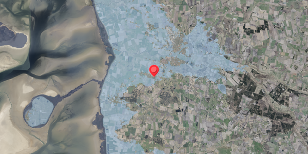 Stomflod og havvand på Midtfenner 4, 6760 Ribe