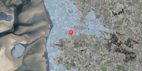 Stomflod og havvand på Midtfenner 12, 6760 Ribe